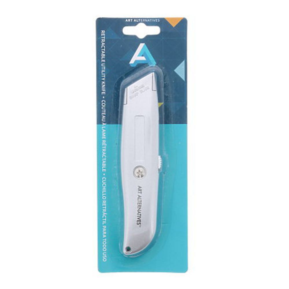 Art Alternatives, Cutting Tools, Art & School, Retractable, Utility Knife, 811572